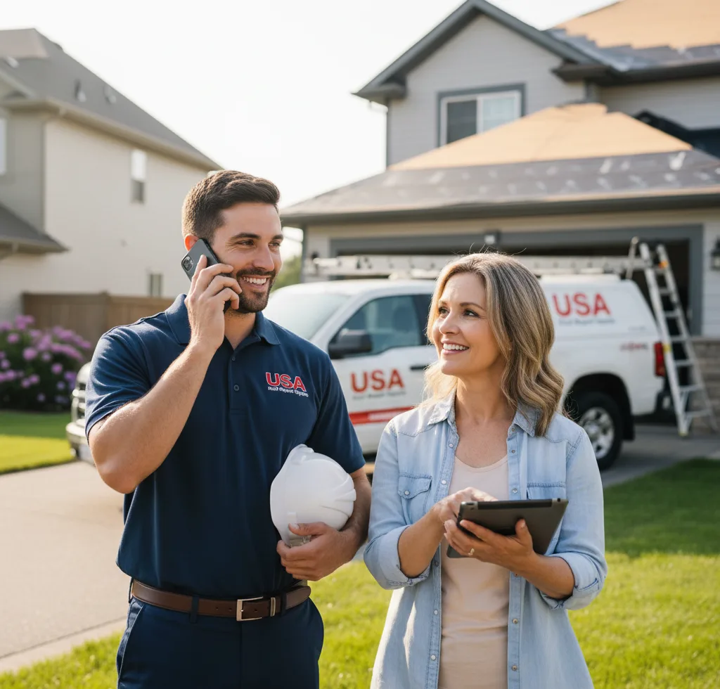USA Roof Repair Experts customer support in Honoraville